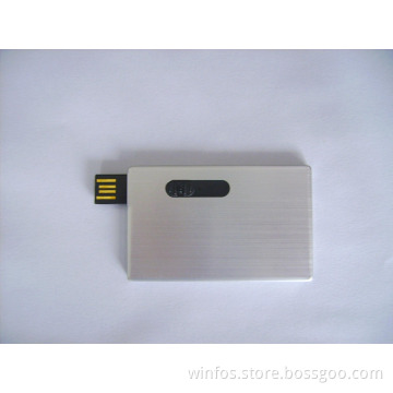 Metal Business Card Shape USB Memory
